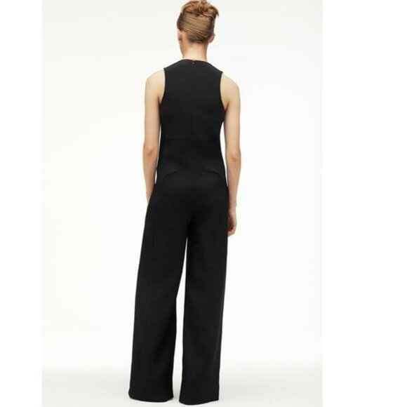 Zara Narciso Rodriguez Elegant Black Sleeveless Jumpsuit, NWOT, M - Picture 3 of 16